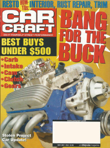 CAR CRAFT 2001 MAY - POWER GAINERS, ’78 & ’86 STANGS
